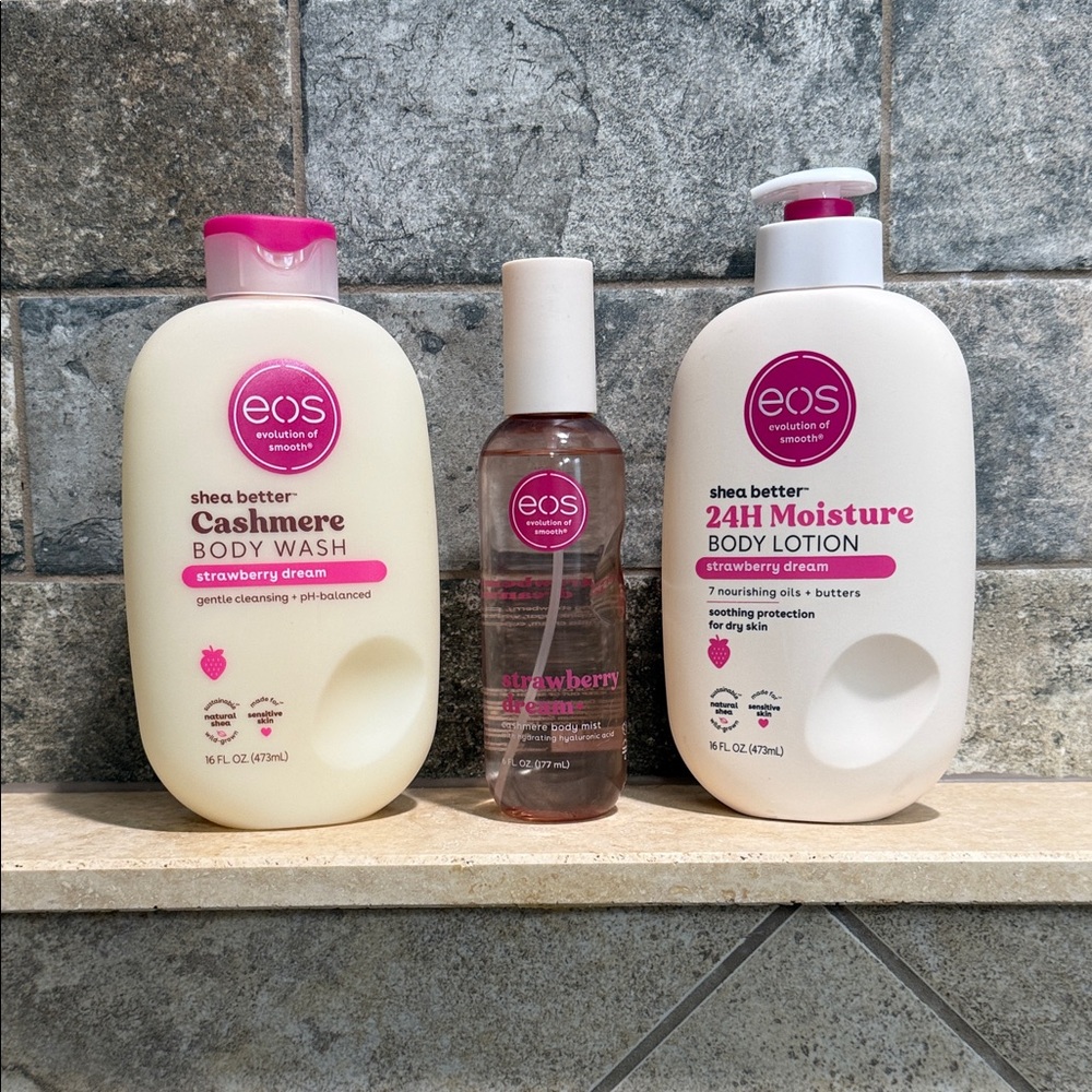 eos Shea Better Body Care Set - Strawberry